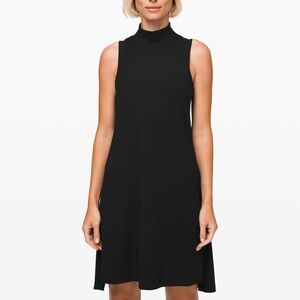 LULULEMON GONE FOR THE WEEK DRESS IN BLACK SIZE S!